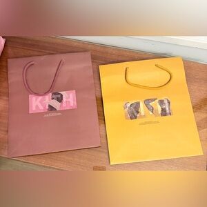 Nine Designer Shopping Bags!
